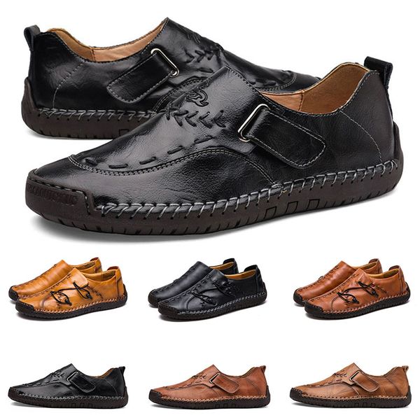 new hand stitching men's casual shoes set foot england peas shoes leather men's shoes low large size 38-48 sixteen, Black
new hand stitching men's casual shoes set foot england peas shoes leather men's shoes low large size 38-48 sixteen, Black