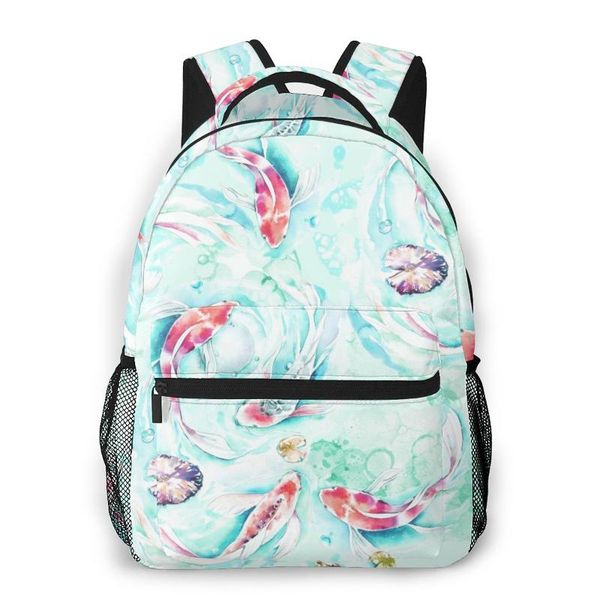 fashion backpack women men students backpacks japan carp koi fish pond travel bag bookbag
fashion backpack women men students backpacks japan carp koi fish pond travel bag bookbag
