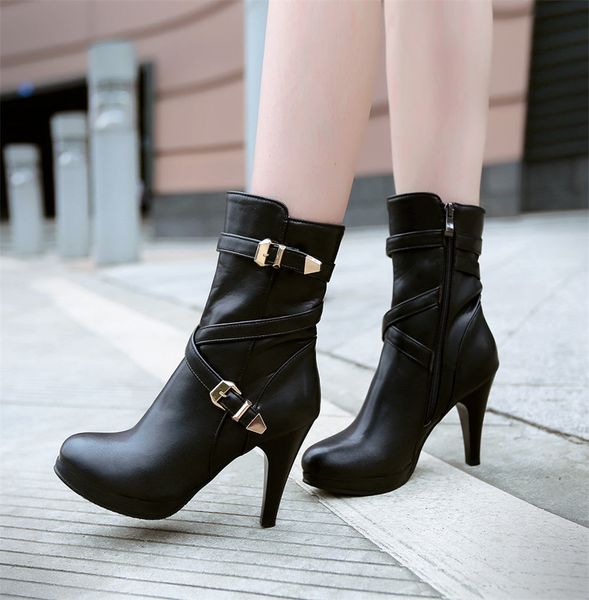 sarairis plus size 48 dropship high heels ankle boots women shoes elegant lady shoes woman boots female botas de mujer t200425, Black
sarairis plus size 48 dropship high heels ankle boots women shoes elegant lady shoes woman boots female botas de mujer t200425, Black
