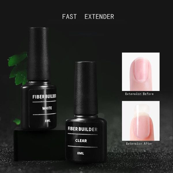fiber extend gelpolish reinforcement quick repair ptherapy uv gel nail polish nail art tips semi permanent clear white diy, Red;pink
fiber extend gelpolish reinforcement quick repair ptherapy uv gel nail polish nail art tips semi permanent clear white diy, Red;pink