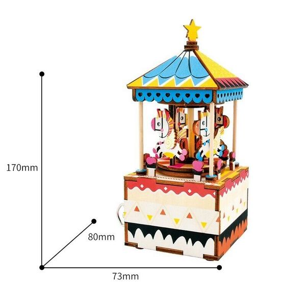 3d rolife carousel music box wooden puzzle merry-go-round handmade gift girls home decoration other home decor
3d rolife carousel music box wooden puzzle merry-go-round handmade gift girls home decoration other home decor