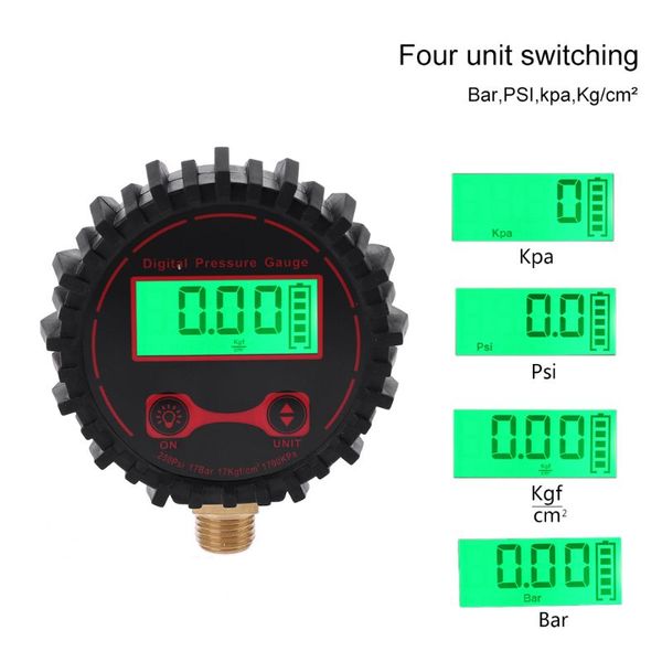 0-250 psi digital tire pressure guage 1/4" with for car truck vehicle bicycle motorcycle tyre inflator gauge
0-250 psi digital tire pressure guage 1/4" with for car truck vehicle bicycle motorcycle tyre inflator gauge