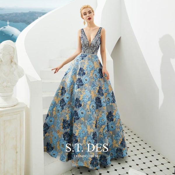 party dresses 2021 s.t.des deep v-neck crystal beaded flower pattern tulle ball gown backless floor-length evening dress for woman, White;black
party dresses 2021 s.t.des deep v-neck crystal beaded flower pattern tulle ball gown backless floor-length evening dress for woman, White;black