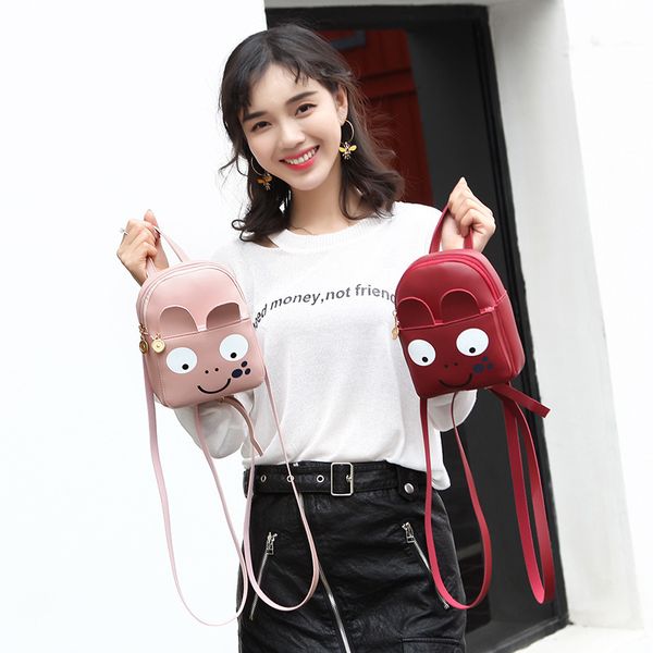wholesale cartoon printed shoulder bag new personality mini small backpack shoulder slung portable women bag
wholesale cartoon printed shoulder bag new personality mini small backpack shoulder slung portable women bag