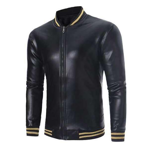 autumn men's jacket solid long sleeve slim fit coat with pockets blouse stand neck zipper men casual jacket coat, Black;brown
autumn men's jacket solid long sleeve slim fit coat with pockets blouse stand neck zipper men casual jacket coat, Black;brown