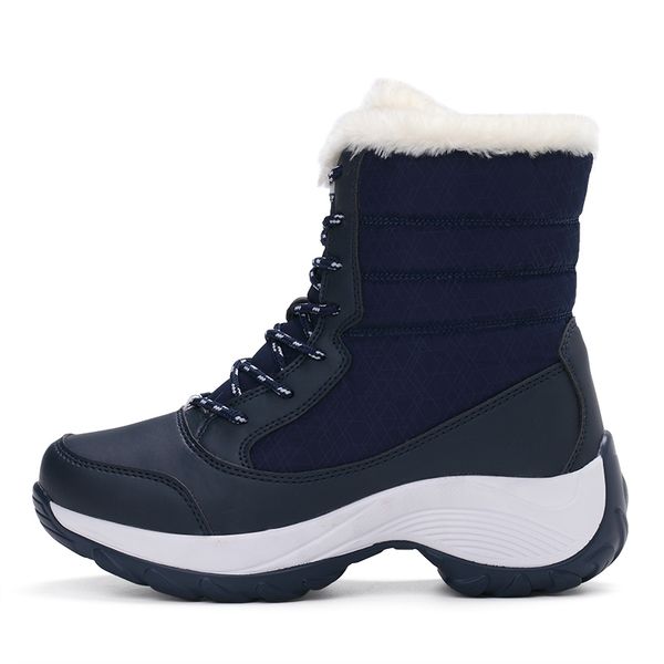 fashion casual women's boots winter shoes ladies snow boots thick bottom high heels leather warm breathable women's, Black
fashion casual women's boots winter shoes ladies snow boots thick bottom high heels leather warm breathable women's, Black