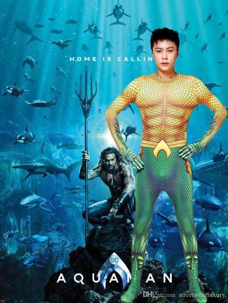 аквамэна косплей mens хэллоуин дизайнер одежды hero комбинезоны theme костюм костюмированной партия и карнавальная одежда, Black;red 
аквамэна косплей mens хэллоуин дизайнер одежды hero комбинезоны theme костюм костюмированной партия и карнавальная одежда, Black;red