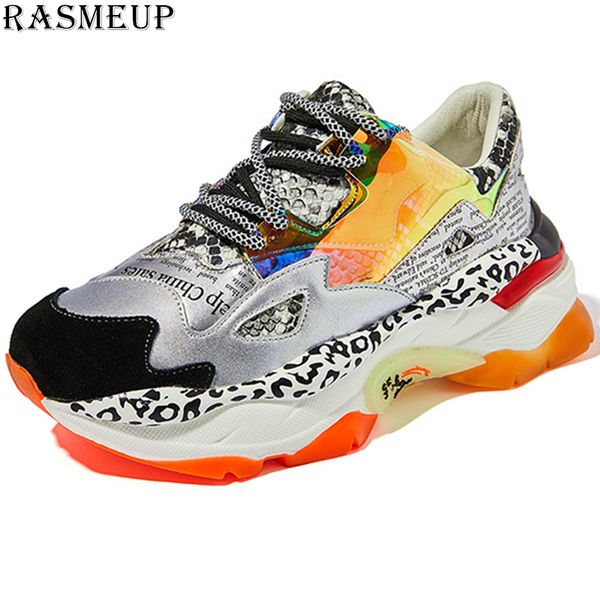 rasmeup women's chunky sneakers 2019 fashion brand style women platform shoes casual trainers lady footwear, Black
rasmeup women's chunky sneakers 2019 fashion brand style women platform shoes casual trainers lady footwear, Black
