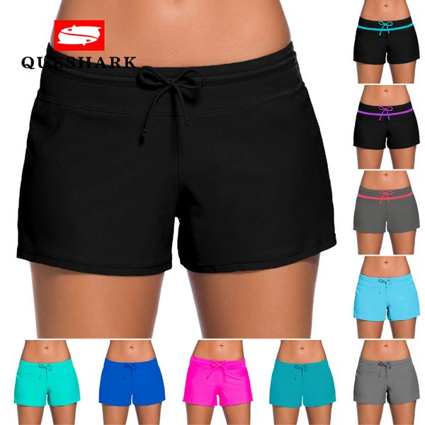 elastic solid color women swimming trunks girls swimwear surfing short pants adjustable waist swimsuit beach swim shorts
elastic solid color women swimming trunks girls swimwear surfing short pants adjustable waist swimsuit beach swim shorts