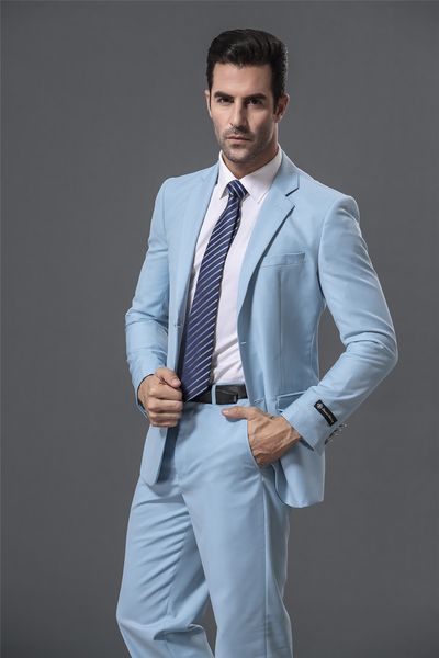 wedding suits light blue groom wear 2020 custom made suit men formal tuxedo dinner, White;black
wedding suits light blue groom wear 2020 custom made suit men formal tuxedo dinner, White;black