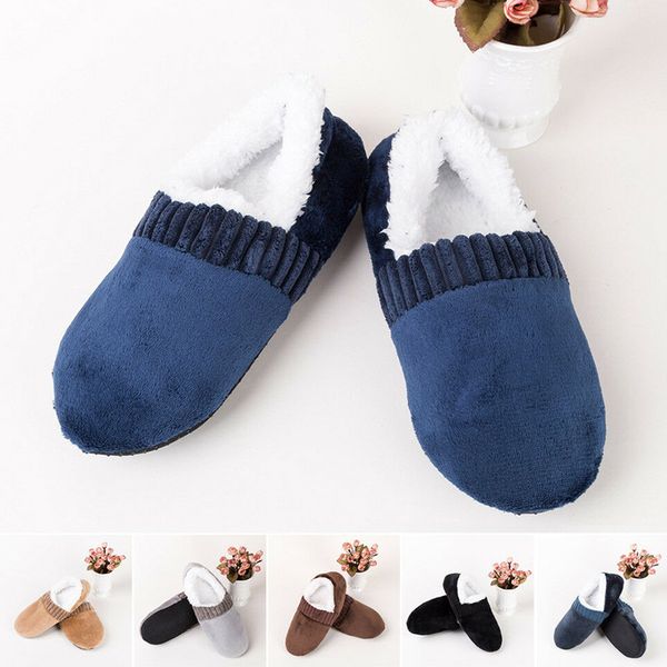 men soft slippers house floor socks anti-slip indoor winter warm slipper sale-wt, Black
men soft slippers house floor socks anti-slip indoor winter warm slipper sale-wt, Black