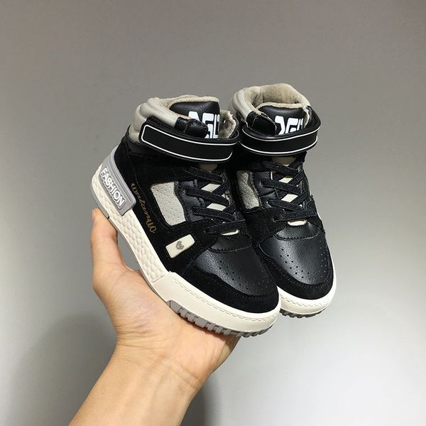 gift for boys girls kids sports shoes children casual boys patchwork sneaker fashion autumn graffiti girls student boots anti-slippery
