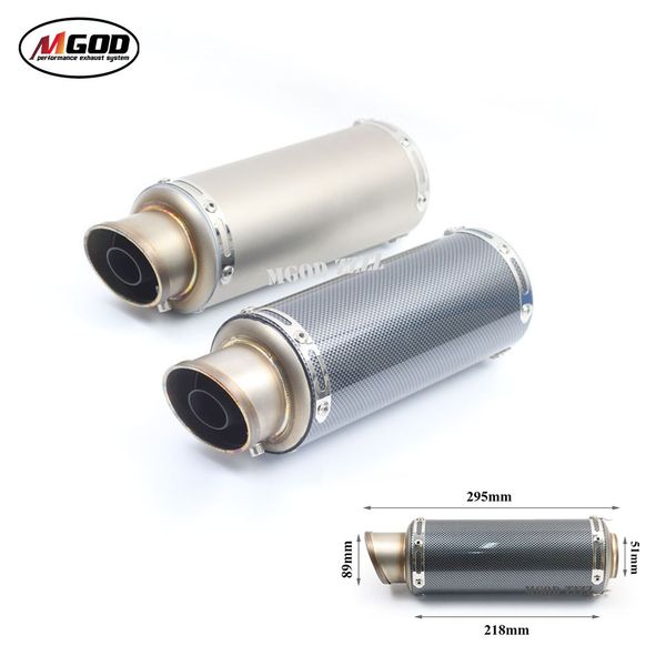 51mm motorcycle exhaust escape motor mufflers universal stainless steel motorbike modified for yoshimura r1 r3 r6 fz6 nvx155
51mm motorcycle exhaust escape motor mufflers universal stainless steel motorbike modified for yoshimura r1 r3 r6 fz6 nvx155