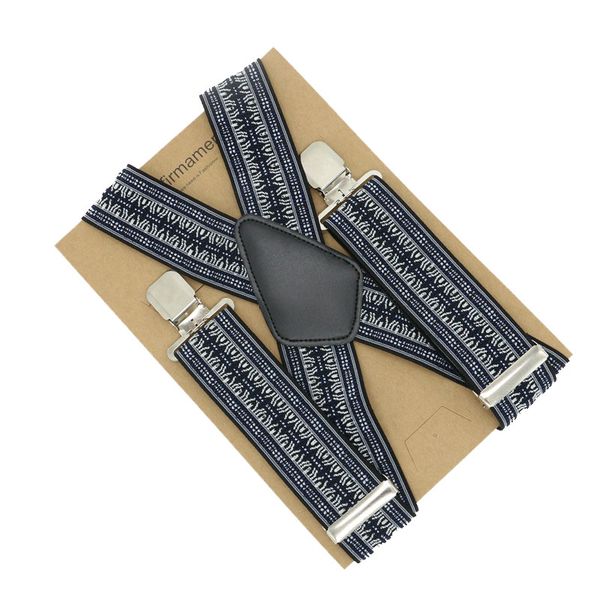 105*5cm x back 4 clip adjustable folk-custom men business lattice suspenders trousers braces clip-on high quality, Black;white
105*5cm x back 4 clip adjustable folk-custom men business lattice suspenders trousers braces clip-on high quality, Black;white