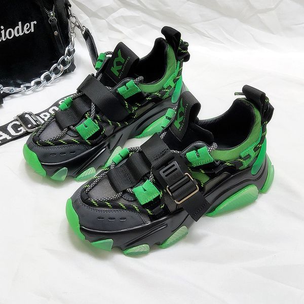 mixed colors sneakers woman platfrom shoes woman buckle zapatos de mujer lace up espadrilles ins running dad clunky sneakers, Black
mixed colors sneakers woman platfrom shoes woman buckle zapatos de mujer lace up espadrilles ins running dad clunky sneakers, Black