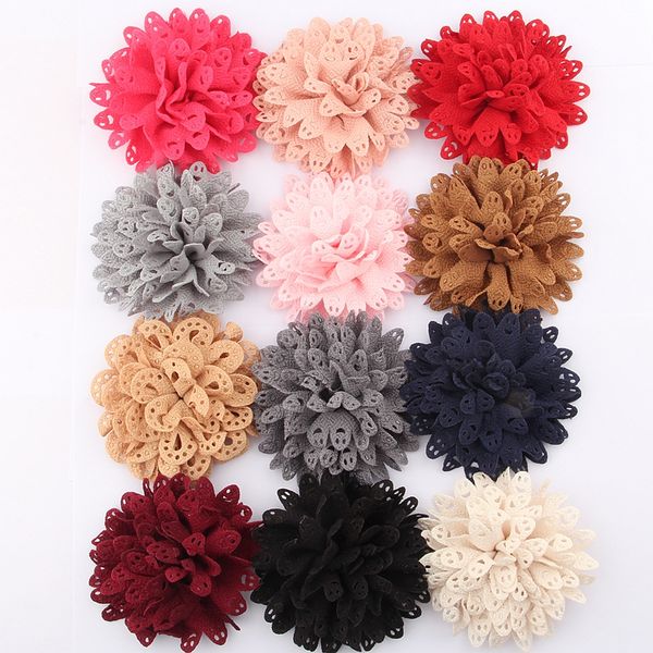 200pcs 8.5cm 3.4" beauty handmde fabric flowers for hair accessories chiffon hair flower for headbands, Slivery;white
200pcs 8.5cm 3.4" beauty handmde fabric flowers for hair accessories chiffon hair flower for headbands, Slivery;white