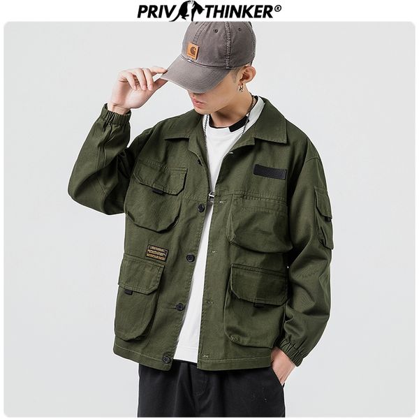 men new 2020 spring japanese hip hop jackets mens safari style jacket male casual streetwear pockets coat oversize, Black;brown
men new 2020 spring japanese hip hop jackets mens safari style jacket male casual streetwear pockets coat oversize, Black;brown