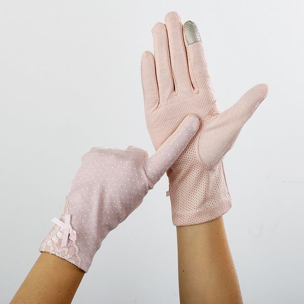 women lace sunscreen gloves stretch touch screen summer spring lady anti uv slip resistant driving glove breathable guantes, Blue;gray
women lace sunscreen gloves stretch touch screen summer spring lady anti uv slip resistant driving glove breathable guantes, Blue;gray