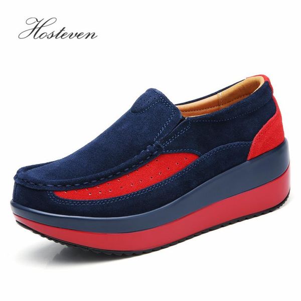 hosteven women's shoes flat sneakers ballet genuine leather platform woman shoes slip on female women's loafers moccasins, Black
hosteven women's shoes flat sneakers ballet genuine leather platform woman shoes slip on female women's loafers moccasins, Black