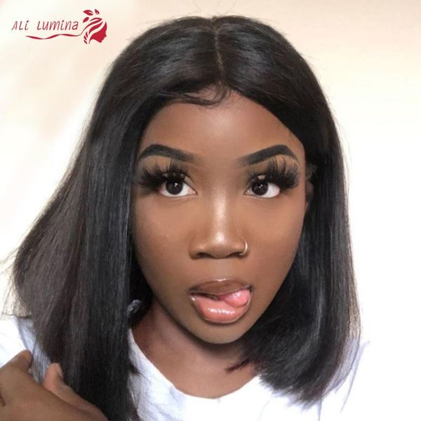 13x4 short bob wig straight lace front human hair wigs for women pre plucked brazilian 4x4 lace closure wig 180% virgin hair, Black;brown
13x4 short bob wig straight lace front human hair wigs for women pre plucked brazilian 4x4 lace closure wig 180% virgin hair, Black;brown