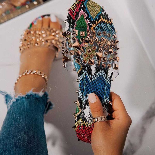 2020 women's summer flat slippers fashion roman style rivets snakeskin outdoor slippers plus size 35-43 beach, Black
2020 women's summer flat slippers fashion roman style rivets snakeskin outdoor slippers plus size 35-43 beach, Black