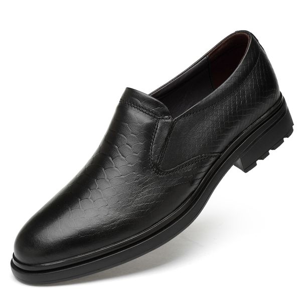 men casual genuine leather shoes young slip on black brogue shoes for men business plus size 11 pointed toe dress
men casual genuine leather shoes young slip on black brogue shoes for men business plus size 11 pointed toe dress