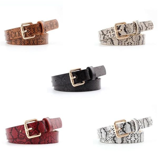105x2.3cm female pu leather snake waist belt women 2019 belts for women's dress cinto feminino, Black;brown
105x2.3cm female pu leather snake waist belt women 2019 belts for women's dress cinto feminino, Black;brown