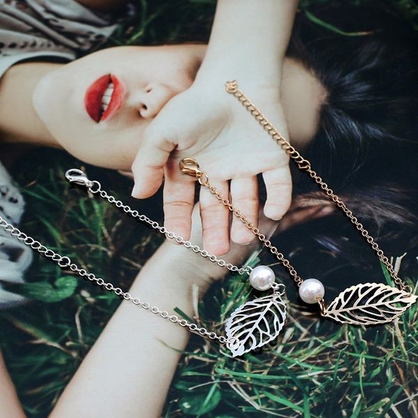 summer simple leaf pearl bracelets for women girls new charm bohemia bangles minimalist female jewelry girlsfriend gifts 2019, Black
summer simple leaf pearl bracelets for women girls new charm bohemia bangles minimalist female jewelry girlsfriend gifts 2019, Black