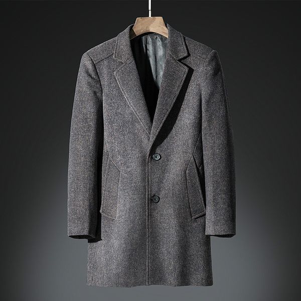 осень кашемировое пальто высокого качества ветровка мужская ветровка мужской длинное шерстяное пальто свободные плюс размер толстый темно-си, Black
осень кашемировое пальто высокого качества ветровка мужская ветровка мужской длинное шерстяное пальто свободные плюс размер толстый темно-си, Black