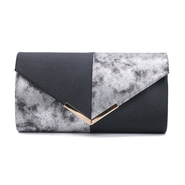 european and american leather evening bag metal chain bag evening dress clutch stitching messenger
european and american leather evening bag metal chain bag evening dress clutch stitching messenger