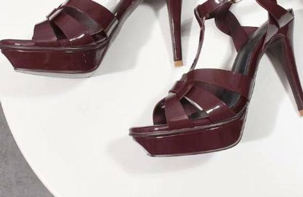 designer-en toe leather platform sandals luxury designer woman shoes metal buckle for dress shoes, Black
designer-en toe leather platform sandals luxury designer woman shoes metal buckle for dress shoes, Black