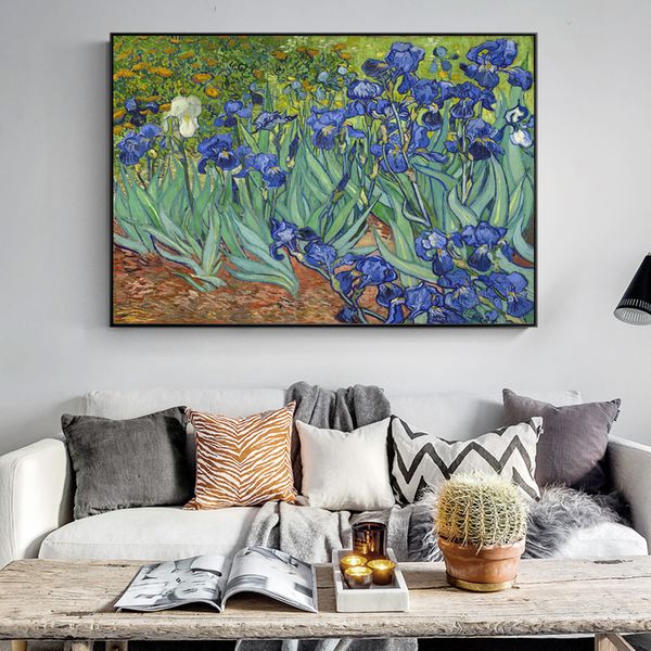 van gogh irises flowers paintings on the wall impressionist irises canvas art decorative pictures for living room 190929
van gogh irises flowers paintings on the wall impressionist irises canvas art decorative pictures for living room 190929