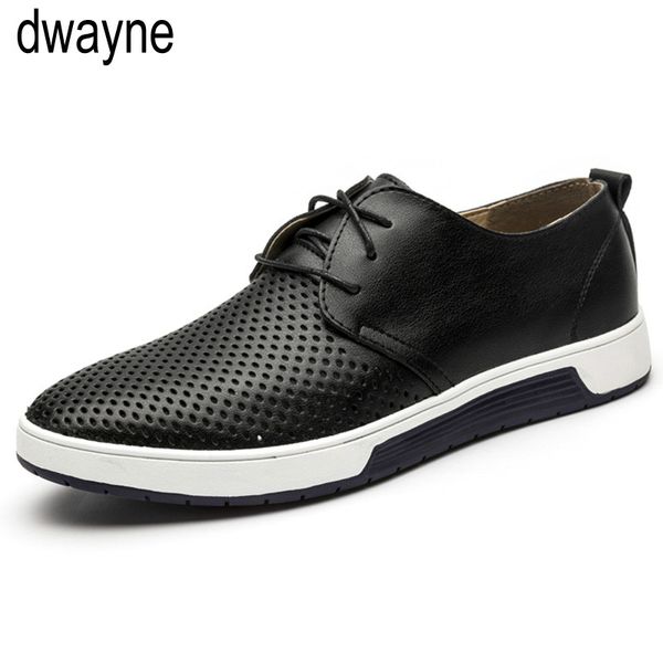 men casual shoes leather summer breathable holes flat shoes for men drop shipping dfv67, Black
men casual shoes leather summer breathable holes flat shoes for men drop shipping dfv67, Black