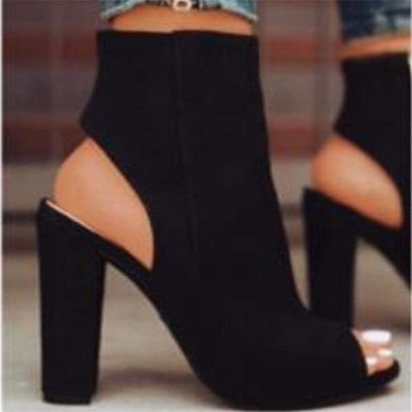 toe high heels women boots basic shoes autumn and winter casual female ankle boots single fashion outwear shoes, Black
toe high heels women boots basic shoes autumn and winter casual female ankle boots single fashion outwear shoes, Black