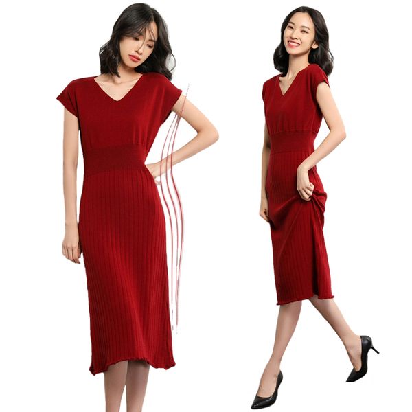 long knitted dress bodycon women spring long sweater dress v neck 2019 new spring casual slim warm cashmere wool sweater, Black;gray
long knitted dress bodycon women spring long sweater dress v neck 2019 new spring casual slim warm cashmere wool sweater, Black;gray