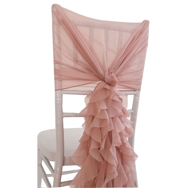 smopor blush pink chiffon chair cover hoods with ruffle sashes for wedding events party ceremony decoration
smopor blush pink chiffon chair cover hoods with ruffle sashes for wedding events party ceremony decoration