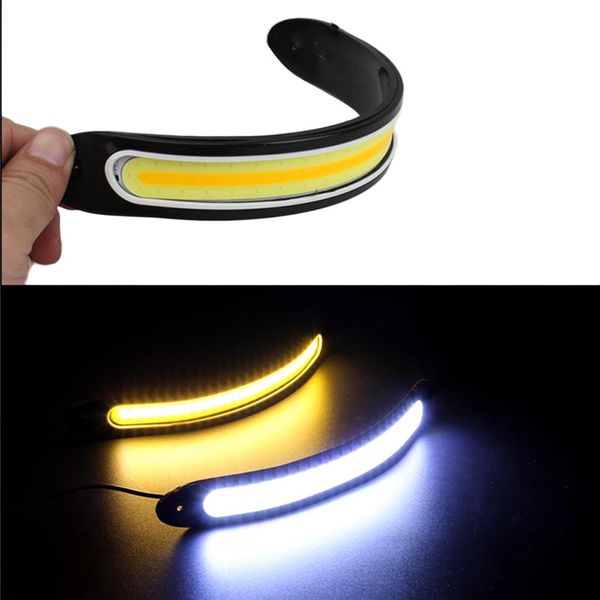 2pcs 26*3.2cm car styling drl daytime running fog driving light 12v cob led white/yellow turn light auto accessories 5000h dc12v
2pcs 26*3.2cm car styling drl daytime running fog driving light 12v cob led white/yellow turn light auto accessories 5000h dc12v