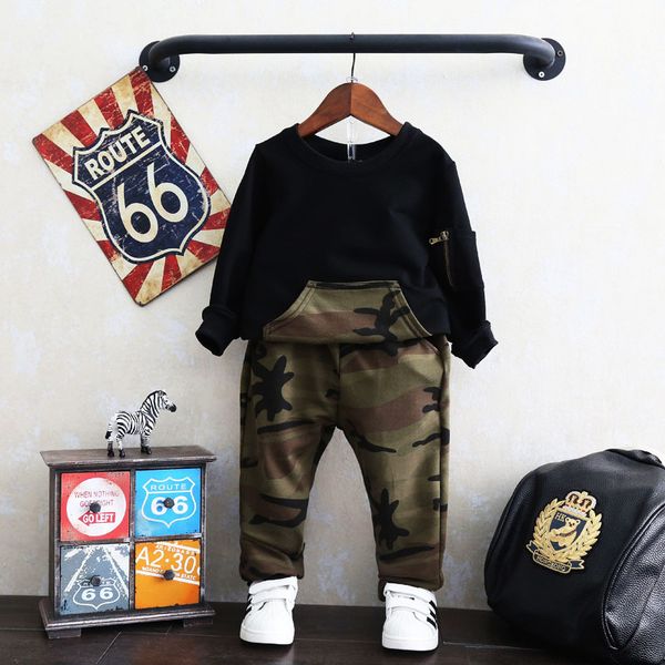 2 pieces boys clothes outfits autumn kids boys girls sweater + pants camouflage boys clothing set, White
2 pieces boys clothes outfits autumn kids boys girls sweater + pants camouflage boys clothing set, White