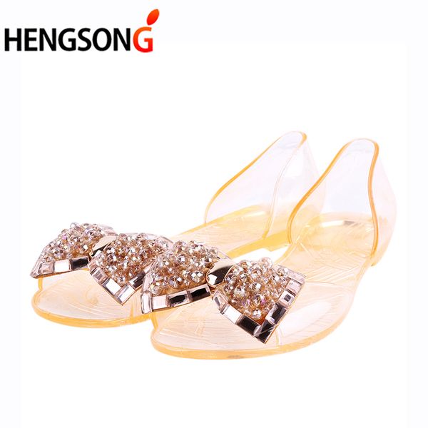 pvc summer women's sandals 2018 new comfortable bownot flats shoes for woman cover heel slip on transparent jelly shoes footwear, Black
pvc summer women's sandals 2018 new comfortable bownot flats shoes for woman cover heel slip on transparent jelly shoes footwear, Black