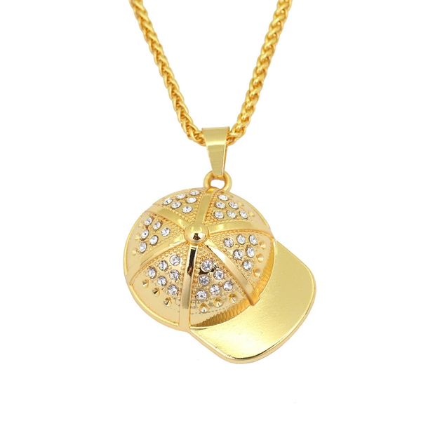 hip hop baseball cap diamonds pendant necklaces for men western rapper luxury necklace alloy rhinestones cuban chains jewelry ing, Silver
hip hop baseball cap diamonds pendant necklaces for men western rapper luxury necklace alloy rhinestones cuban chains jewelry ing, Silver