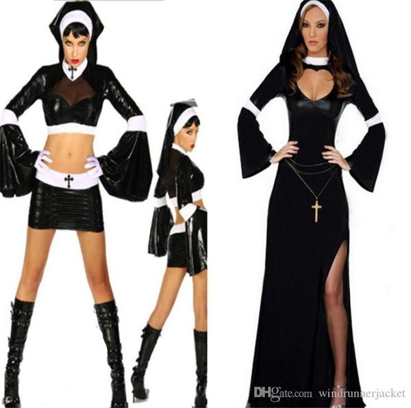 halloween nun costume ghost festival women masquerade ball theme costumes classic costume halloween femme lingeries, Black
halloween nun costume ghost festival women masquerade ball theme costumes classic costume halloween femme lingeries, Black