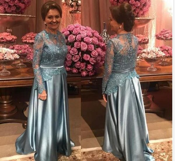 2020 new mother dresses wedding guest party jewel lace beads satin illusion long sleeve plus size formal evening gowns 118, Black;red
2020 new mother dresses wedding guest party jewel lace beads satin illusion long sleeve plus size formal evening gowns 118, Black;red