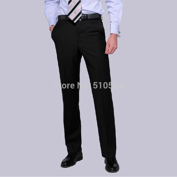 men's suits & blazers 2014 custom made wool fabric men black pants weding business, White;black
men's suits & blazers 2014 custom made wool fabric men black pants weding business, White;black