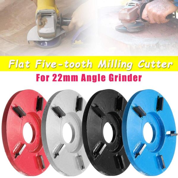 wood carving disc angle grinder for 22mm aperture angle grinder attachment five-teeth milling cutter woodworking
wood carving disc angle grinder for 22mm aperture angle grinder attachment five-teeth milling cutter woodworking
