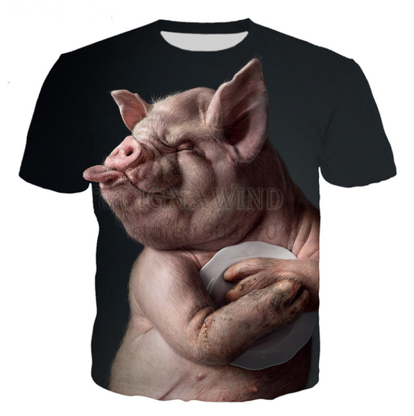 2019 fashion animal pig dog cow series harajuku t shirt men/women 3d printed t-shirts short sleeve streetwear summer q872, White;black
2019 fashion animal pig dog cow series harajuku t shirt men/women 3d printed t-shirts short sleeve streetwear summer q872, White;black