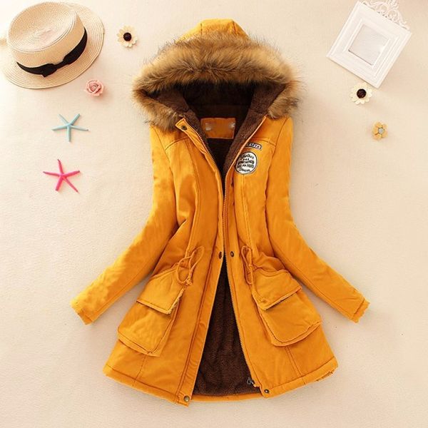 womens parka winter warm long coat faux fur hooded jacket slim winter parka outwear coats pocket zipper ladies oversize coats, Black
womens parka winter warm long coat faux fur hooded jacket slim winter parka outwear coats pocket zipper ladies oversize coats, Black