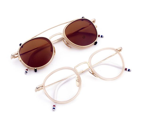 бренд ретро стимпанк googles vintage thom круглый eyeglass женщины mens клип на солнцезащитные очки tb710 metal punk вс очки мужской óculos, Silver
бренд ретро стимпанк googles vintage thom круглый eyeglass женщины mens клип на солнцезащитные очки tb710 metal punk вс очки мужской óculos, Silver