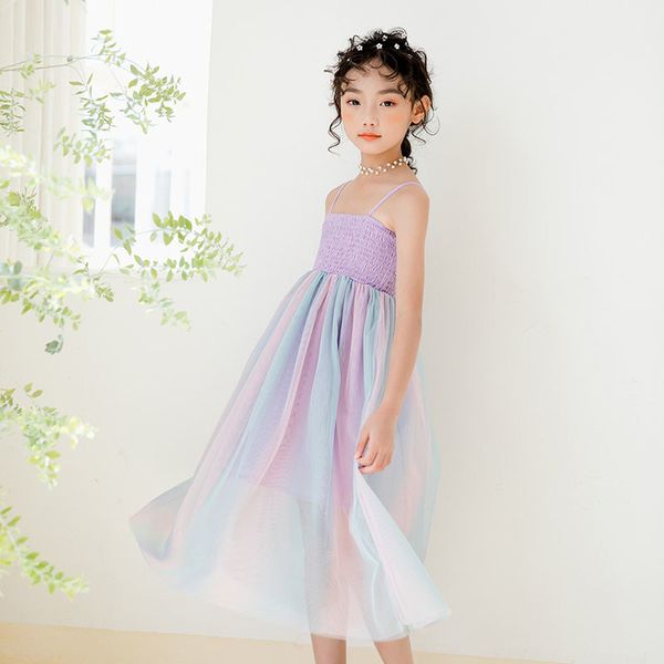 new 2020 colorful mesh patchwork dresses teenage girls clothing 6 8 10 years kids sleeveless summer dress toddler girl clothes t200417, Red;yellow
new 2020 colorful mesh patchwork dresses teenage girls clothing 6 8 10 years kids sleeveless summer dress toddler girl clothes t200417, Red;yellow