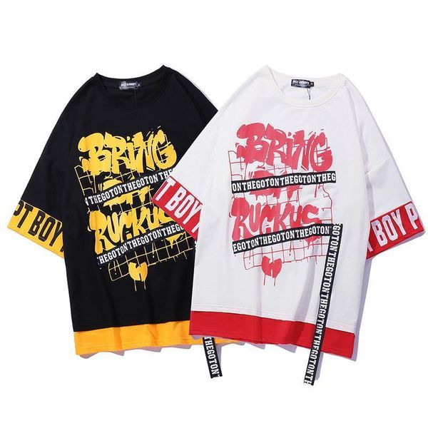 свинец summer streetwear поддельные из двух частей мужчины письма напечатаны ленты с коротким рукавом рубашки мужские harajuku негабаритной, White;black
свинец summer streetwear поддельные из двух частей мужчины письма напечатаны ленты с коротким рукавом рубашки мужские harajuku негабаритной, White;black