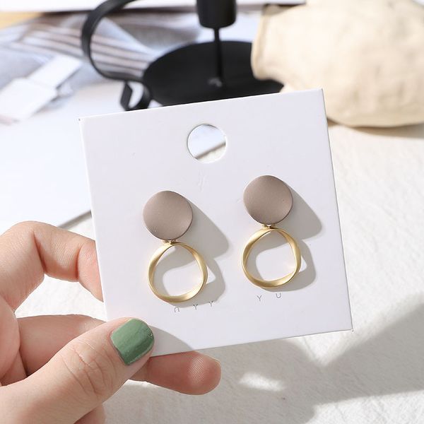 korean earrings fashion geometric metallic earrings for women matte clip earrings without piercing boucle d'oreille femme 2019, Silver
korean earrings fashion geometric metallic earrings for women matte clip earrings without piercing boucle d'oreille femme 2019, Silver